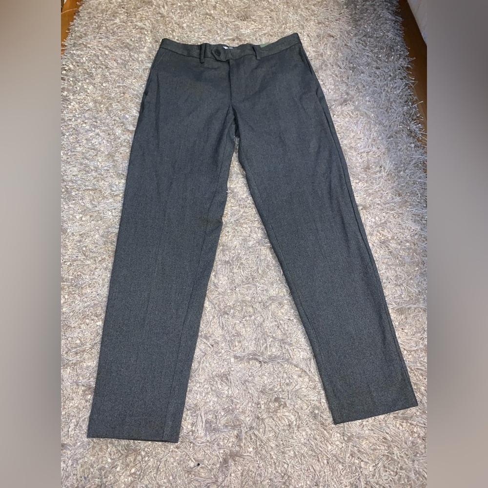 3 for $30 ⚡️ Goodfellow Men's Gray Slim Trouser w30 L32 30x32 NWT
